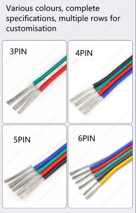 26AWG*5 and (7/0.16TS)